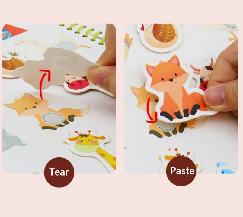 🌲Christmas Hot Sale 49% OFF🔥Early Education Enlightenment Quiet Sticker Toy