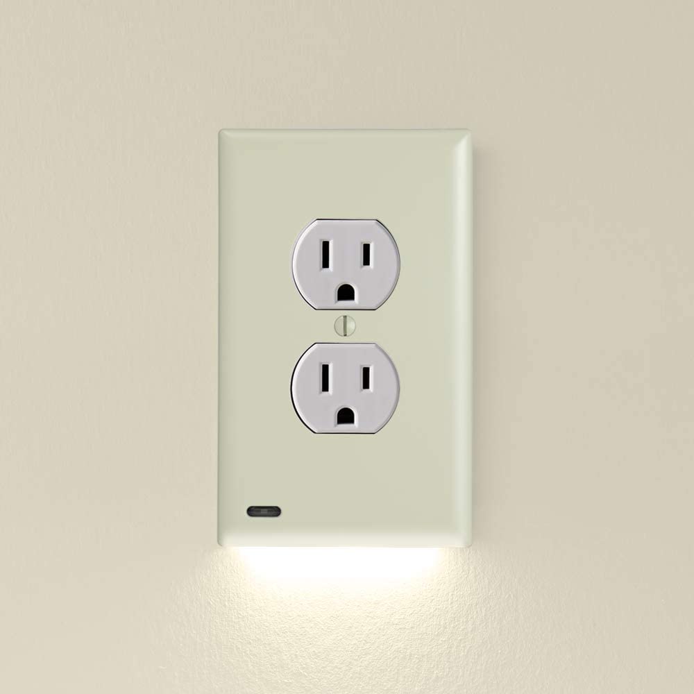 🔥 BIG SALE - 48% OFF🔥Outlet Wall Plate With Night Lights-No Batteries or Wires