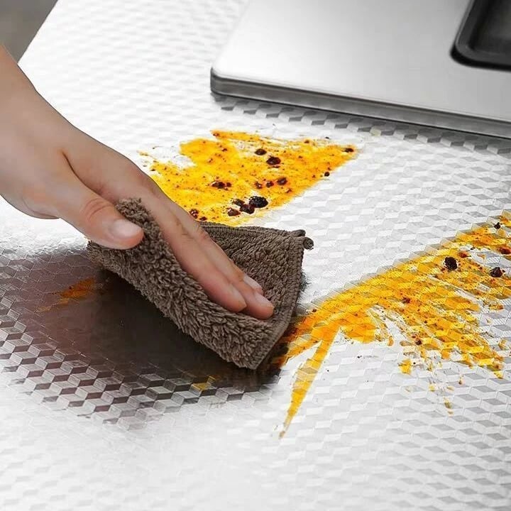 Kitchen Oil-proof Sticker Cabinet Wallpaper