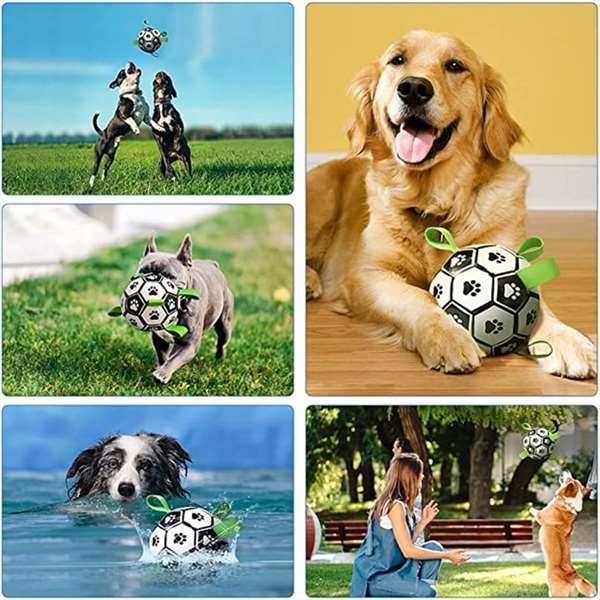 ⚽Dog toy soccer ball with grab tabs - Buy 2 get 10% off&free shipping