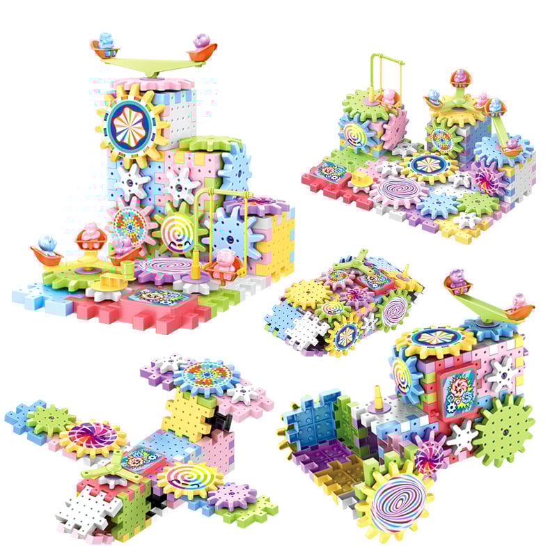 ⚙️Electric Gear Building Block Toys - 🎁Best gift for Christmas🎅🏻
