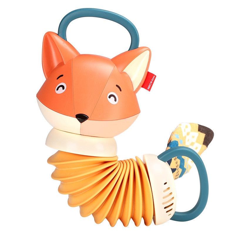 Cartoon Fox Accordion Toy