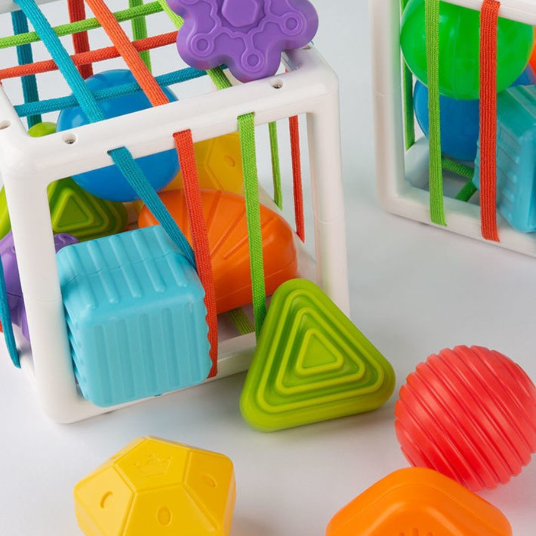 Rainbow Shape Sorter Cube