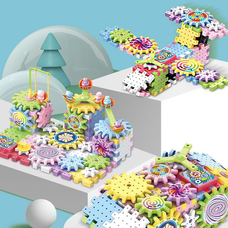 ⚙️Electric Gear Building Block Toys - 🎁Best gift for Christmas🎅🏻