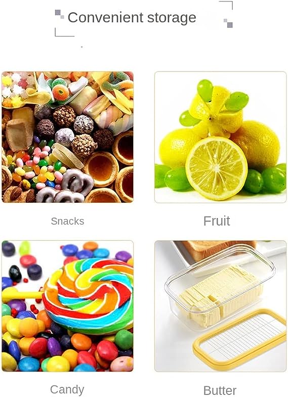 🧀Butter box with lid butter tray | cutting mesh, rectangular kitchen airtight storage crisper