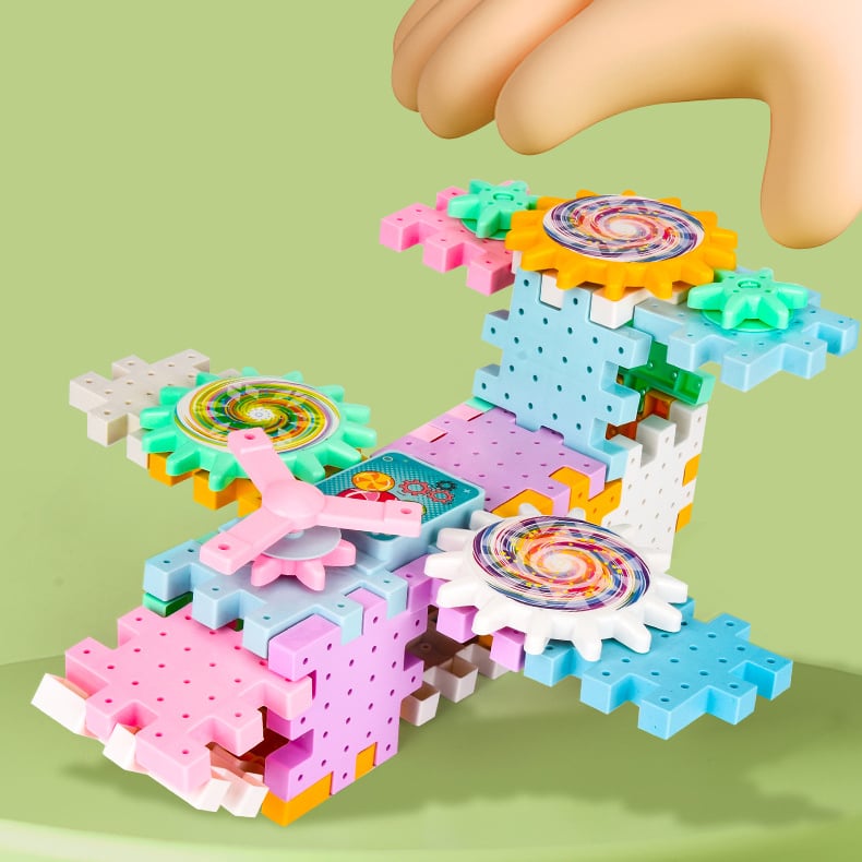 ⚙️Electric Gear Building Block Toys - 🎁Best gift for Christmas🎅🏻