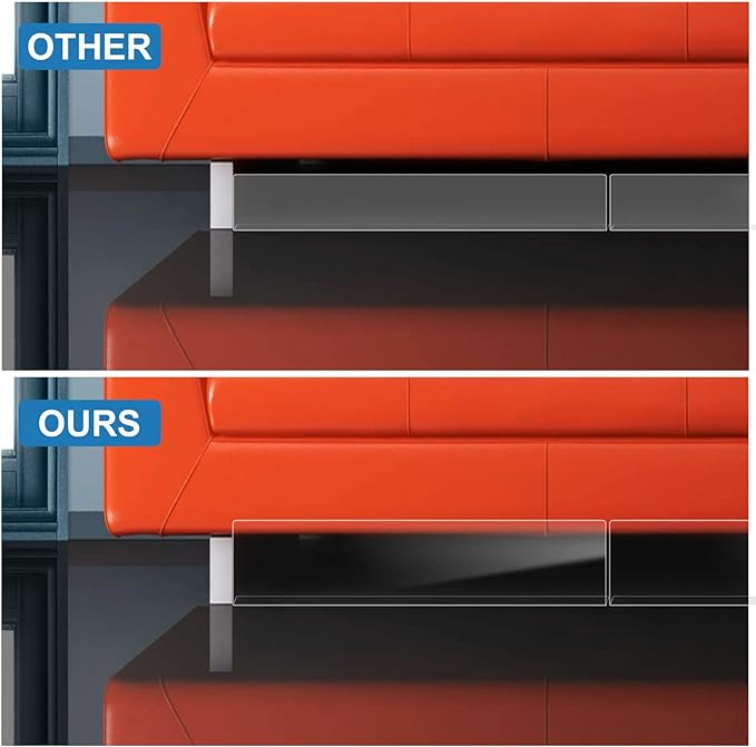 Clear Toy Blockers for Furniture