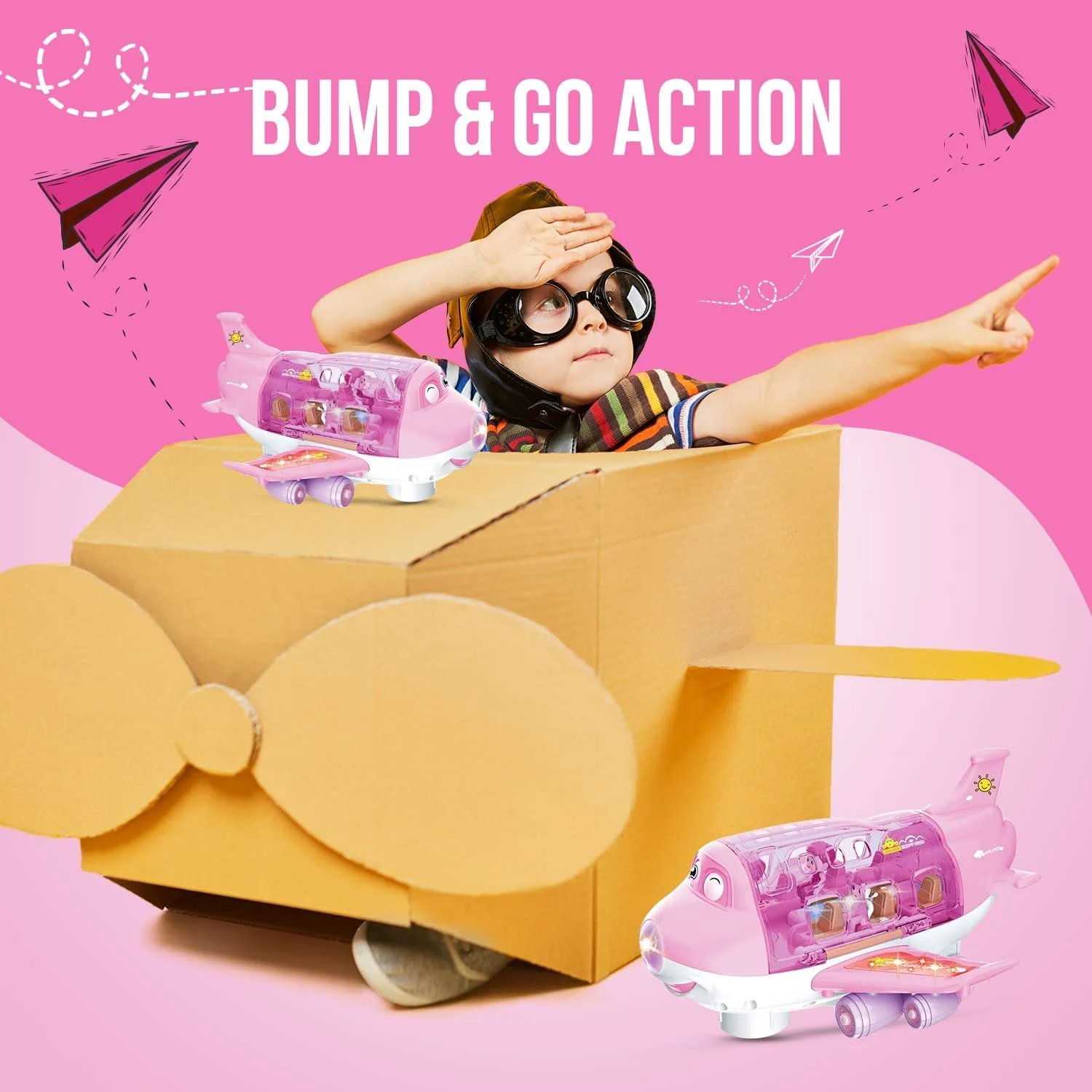 (🎁Children's Day Sale-47% OFF) 360° Rotating Electric Toy Plane ✈