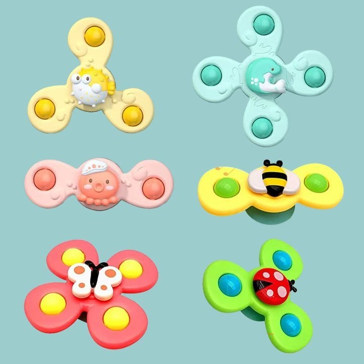 Last Day 50% OFF🔥Suction Cup Spinner Toys(6 Piece Set)