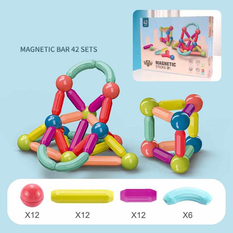 Magnetic Building Sticks