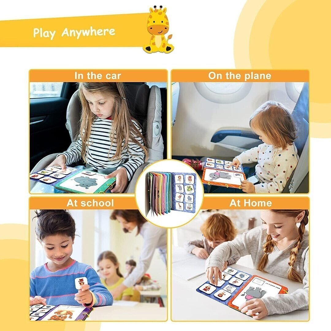 🔥Keep Your Kids Away From Electronics - Early Education Enlightenment Quiet Sticker Toy🎁-BUY 2 FREE SHIPPING