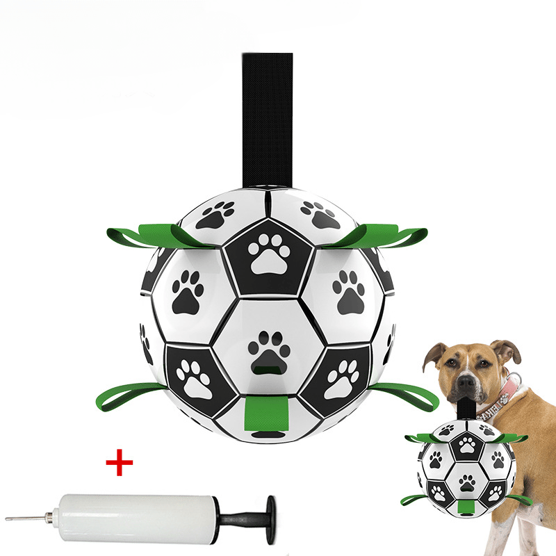 ⚽Dog toy soccer ball with grab tabs - Buy 2 get 10% off&free shipping