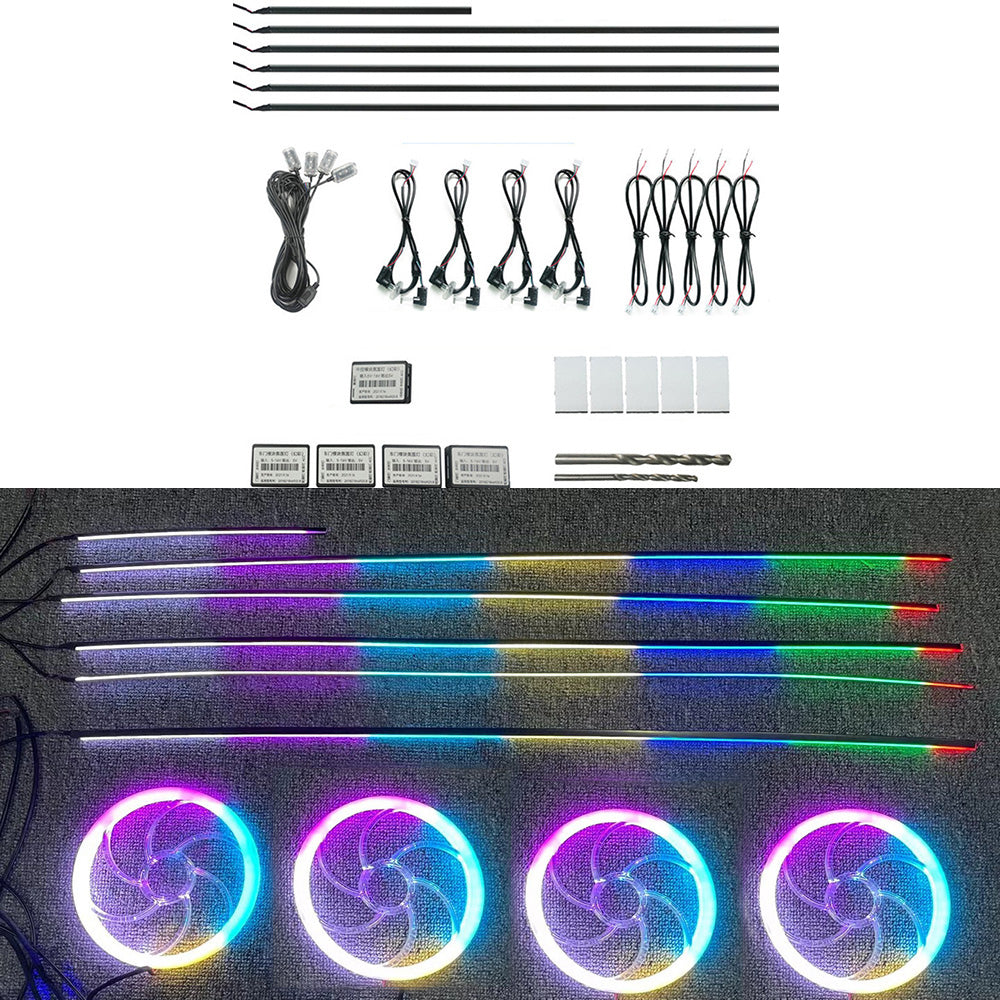Premium Chasing Ambient Lighting (18 Piece Set)