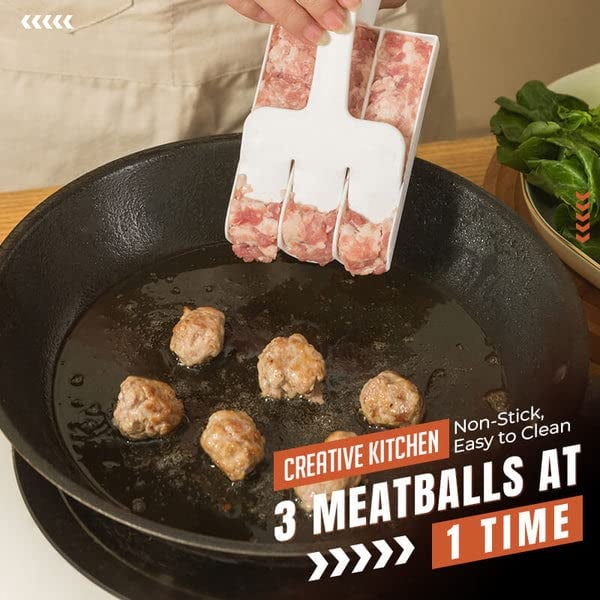 🔥Hot Sale 40%OFF🔥Kitchen Triple Meatball Mold-Buy 2 Get 1 Free