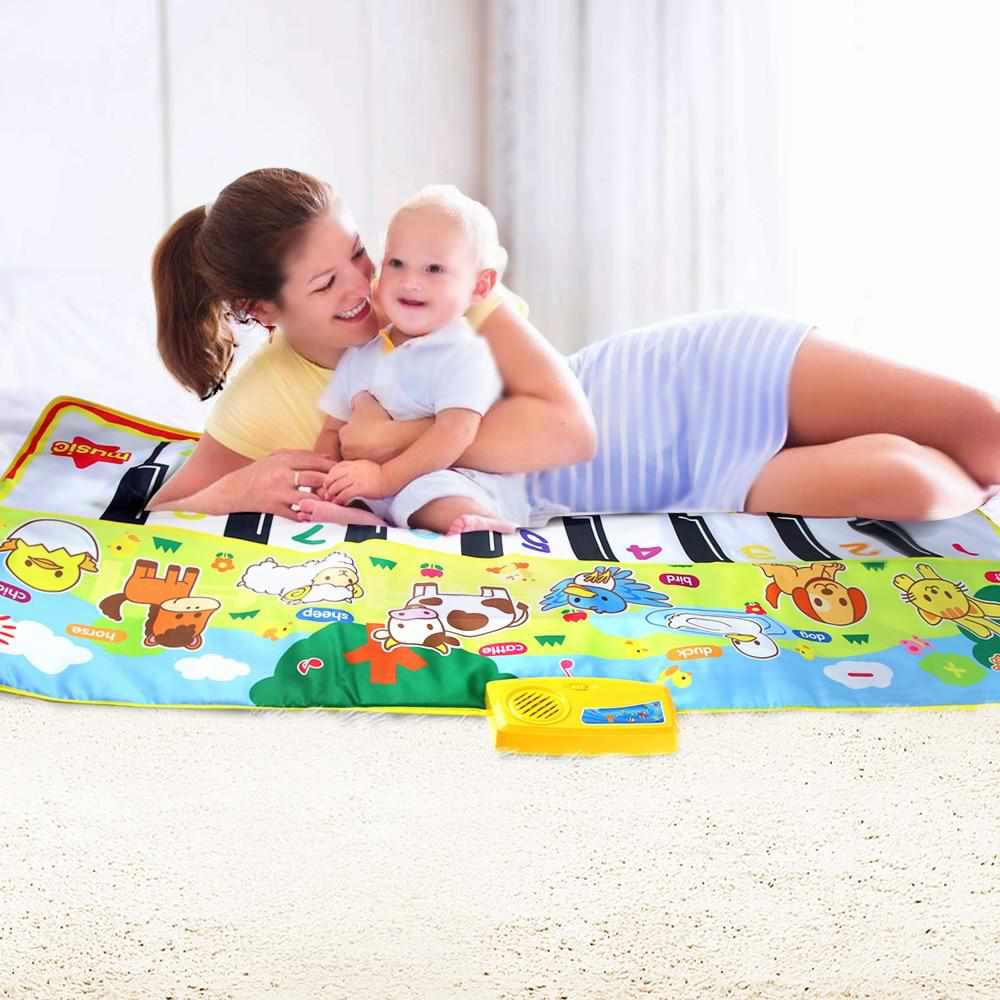Musical Animal Themed Baby Play Mat
