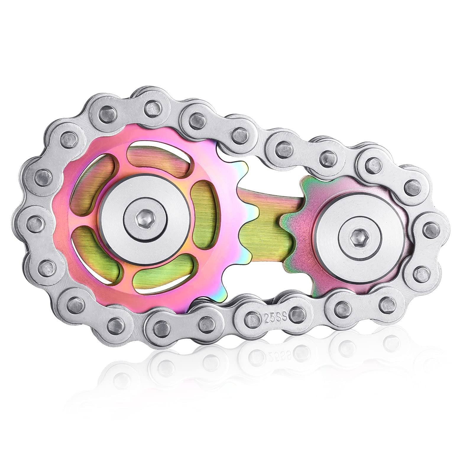 💥LAST DAY 49%OFF - Sprockets Bicycle Chain Fidget Spinner Toys