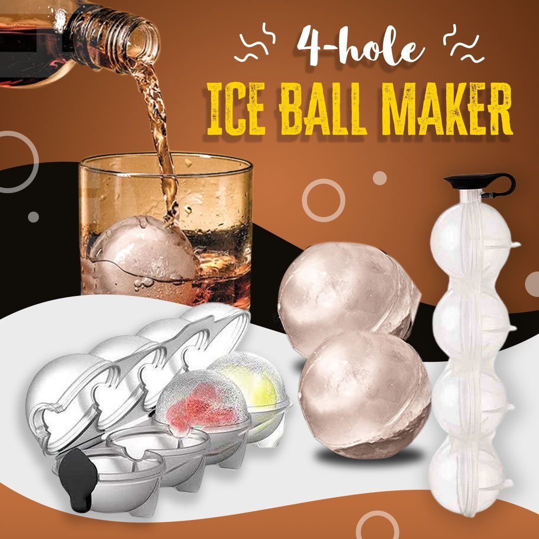 🔥 BIG SALE - 47% OFF🔥🔥4-Hole Ice Ball Maker🧊🧊