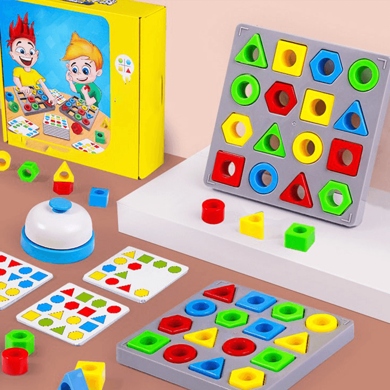 🔥2022 Summer Hot Sale - 48% OFF🔥Shape Matching Game Color Sensory Educational Toy - Buy 2 Get EXTRA 10% OFF & FREE SHIPPING